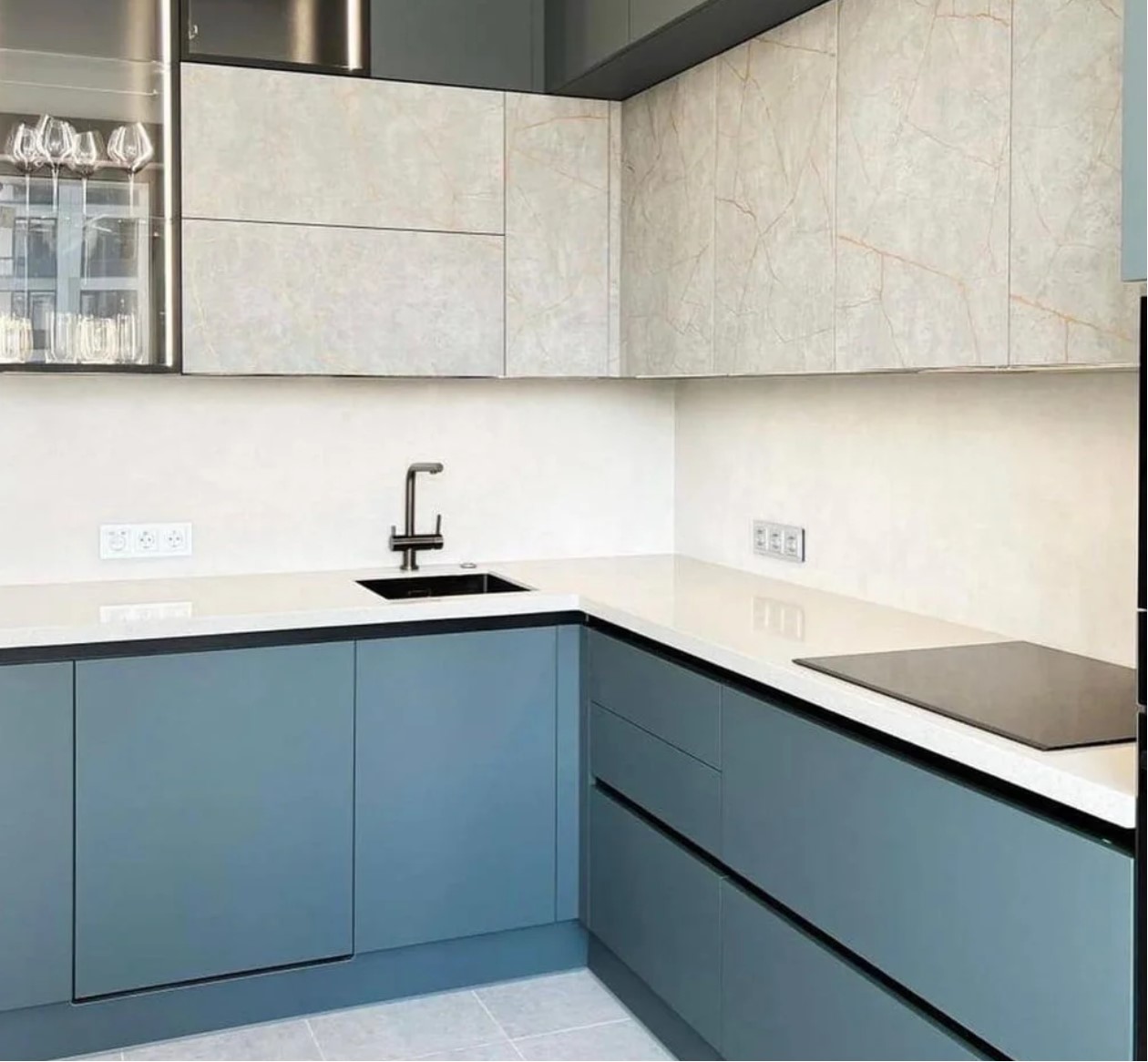 Utensils and Glove on Table